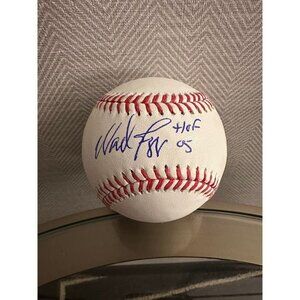 Wade Boggs signed "HOF 05" Autographed OMLB Baseball Boston Red Sox Beckett COA